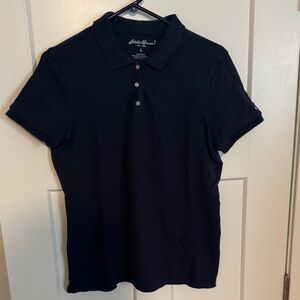 Eddie Bauer Women's NavyPolo Shirt